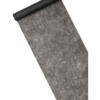 Chemin de table intissé noir 29 cm x 10 m - 4GV1 - Chemins de table