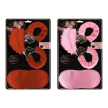 Kit menottes à plumes 2 modes – accessoire EVJF soirée