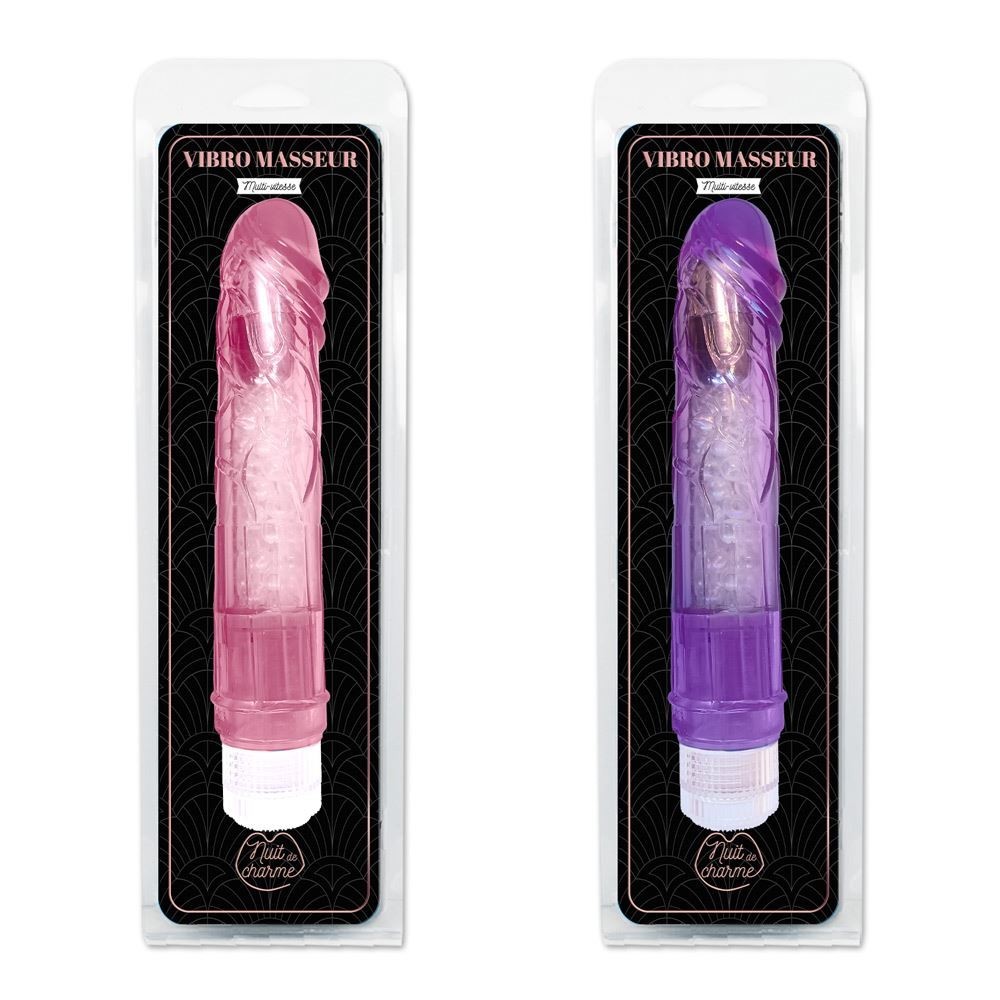 Gros vibromasseur multivitesse 2 modes – accessoire EVJF