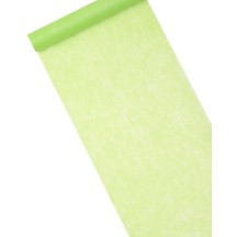 Chemin de table intissé vert 29 cm x 10 m - 4GV0 - Chemins de table