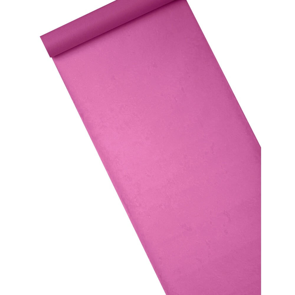 Chemin de table intissé rose 29 cm x 10 m - 4GUU - Chemins de table