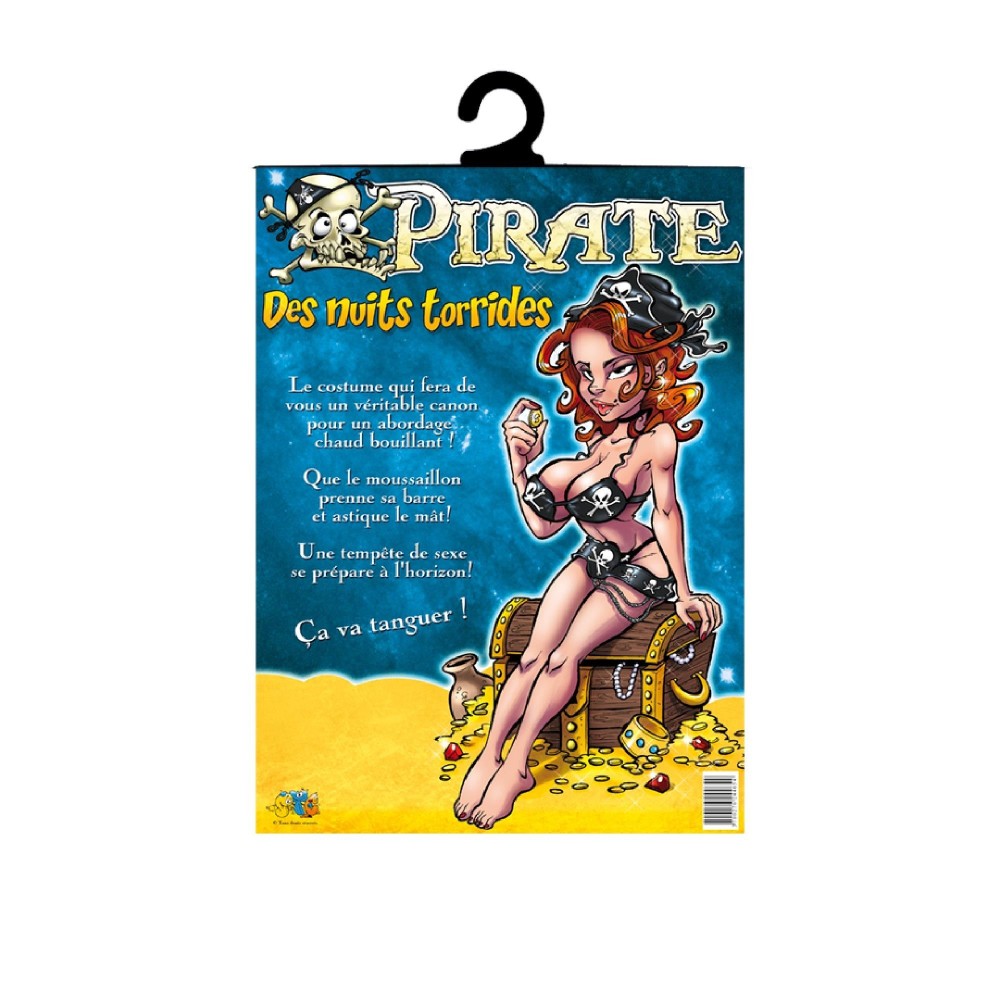 Tenue pirate sexy femme – costume soirée déguisée