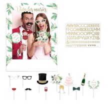 Photobooth mariage personnalisable + accessoires pas cher | Fiesta Factory