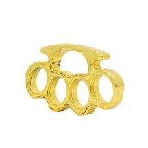 Poing américain doré accessoire pas cher – déguisement Fiesta Factory