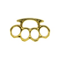 Poing américain doré accessoire pas cher – déguisement Fiesta Factory