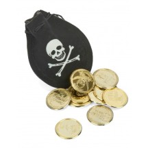 Petite bourse pirate pas cher – accessoire déguisement Fiesta Factory
