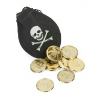Petite bourse pirate pas cher – accessoire déguisement Fiesta Factory