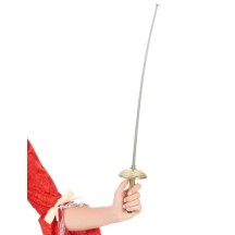 Fleuret justicier plastique pas cher – accessoire déguisement Fiesta Factory