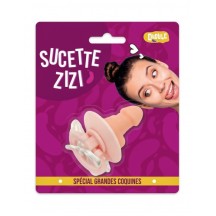 Sucette humoristique EVJF pas cher – accessoire fête Fiesta Factory