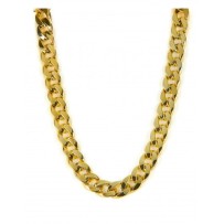 Chaîne bling bling or adulte pas cher – accessoire déguisement Fiesta Factory