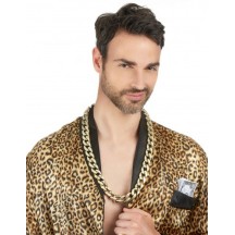 Chaîne bling bling or adulte pas cher – accessoire déguisement Fiesta Factory
