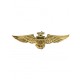 Broche pilote aviateur dorée pas cher | Fiesta Factory