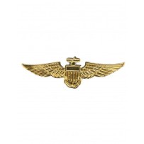 Broche pilote aviateur dorée pas cher | Fiesta Factory