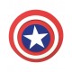 Bouclier Captain America enfant 30 cm mousse pas cher | Fiesta Factory