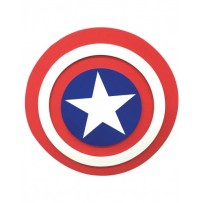 Bouclier Captain America enfant 30 cm mousse pas cher | Fiesta Factory
