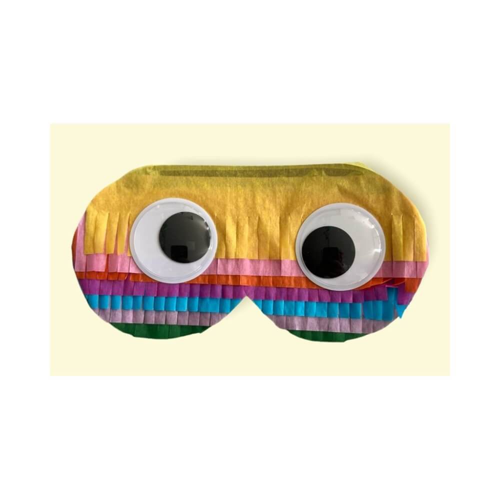 Masque Piñata Papier FUN EYES 8 x 16 cm - 29761 - Piñatas