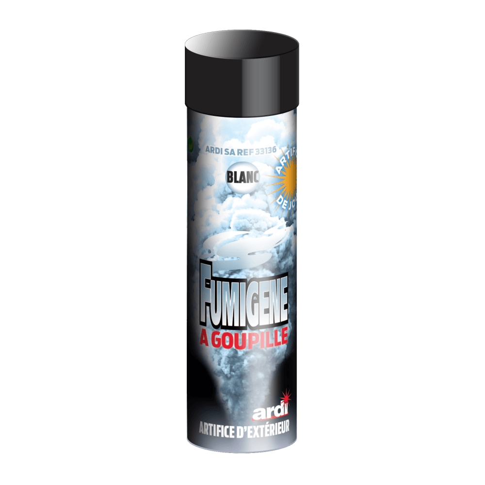 Fumigène à goupille blanc 1 minute – Fumigène pas cher | La Boutique de l’Artificier