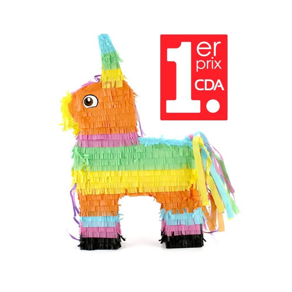 Piñata Âne PM 48 x 31 x 8 cm – Anniversaire - 29651 - Piñatas