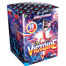Compact VICTOIRE – ALLEZ LA FRANCE – Feu d’artifice Bleu Blanc Rouge F2