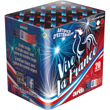 Compact VIVE LA FRANCE – Feu d’artifice Bleu Blanc Rouge F2