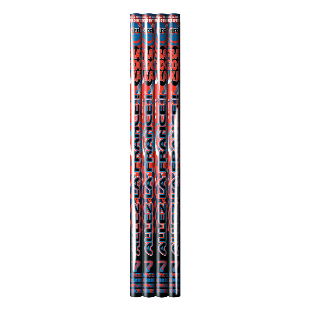 Chandelles BAZOOKA® Allez la France® – Bleu Blanc Rouge