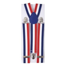 Bretelles bleu blanc rouge pas cher – accessoire festif
