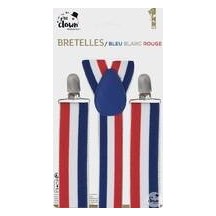 Bretelles bleu blanc rouge pas cher – accessoire festif