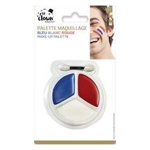 Palette maquillage France pas cher bleu blanc rouge