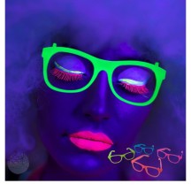Monture Phosphorescente Glow in the Dark – 4 Coloris Assortis - 47083 - Lunettes fantaisie