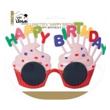 Lunettes Happy Birthday pas cher anniversaire fête