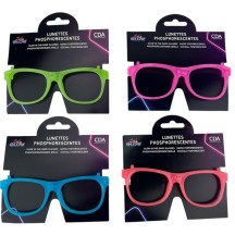Monture Phosphorescente Glow in the Dark – 4 Coloris Assortis - 47083 - Lunettes fantaisie