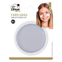 Fard gras blanc pas cher 6,5 cm maquillage