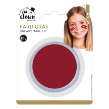 Fard gras rouge pas cher 6,5 cm maquillage