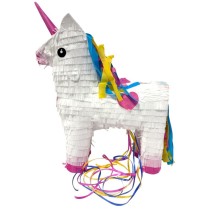 Piñata à Tirer Licorne Blanche – Anniversaire Fille - 29500 - Piñatas