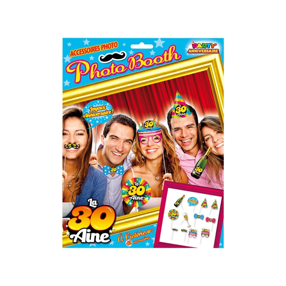 Photobooth 30 ans pas cher | Animation anniversaire