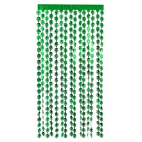 Rideau aluminium palmes 200x100 cm pas cher – déco tropicale | Fiesta Factory
