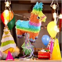 Piñata à Tirer Âne 51 x 41 x 13 cm – Anniversaire - 29501 - Piñatas