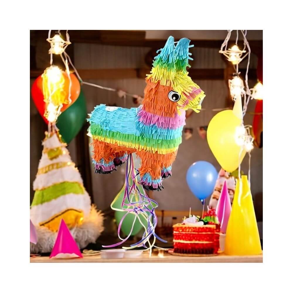 Piñata à Tirer Âne 51 x 41 x 13 cm – Anniversaire - 29501 - Piñatas