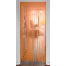 Rideau aluminium fluo orange UV 200x100 cm pas cher | Fiesta Factory