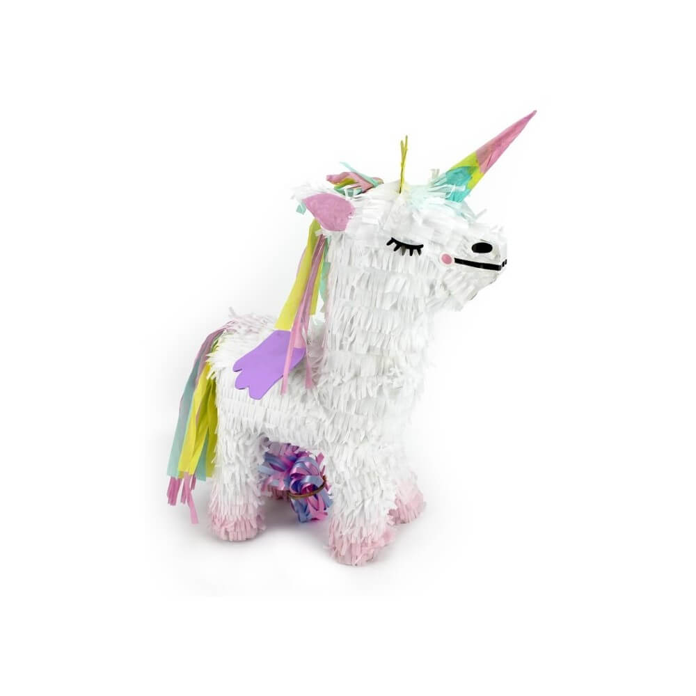 Piñata Licorne Aile Arc-en-Ciel 46,5 x 32 cm - 29641 - Piñatas