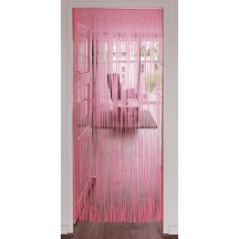 Rideau aluminium fluo rose UV 200x100 cm pas cher | Fiesta Factory