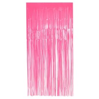 Rideau aluminium fluo rose UV 200x100 cm pas cher | Fiesta Factory