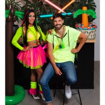 Palmier gonflable 180 cm pas cher – déco tropicale | Fiesta Factory