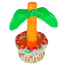 Glacière gonflable palmier 62 cm pas cher – fête été | Fiesta Factory