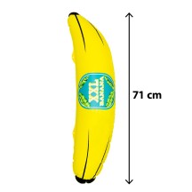 Banane XXL gonflable 71 cm – décoration fête et piscine
