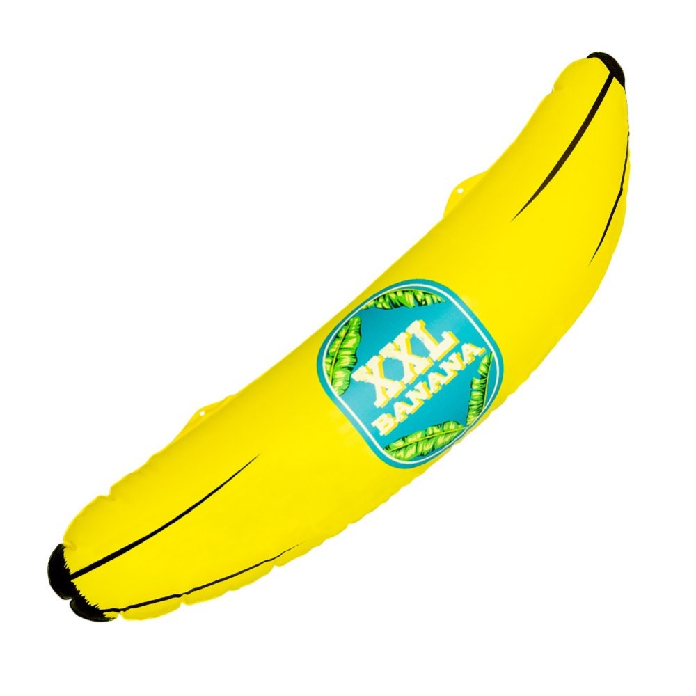 Banane XXL gonflable 71 cm – décoration fête et piscine