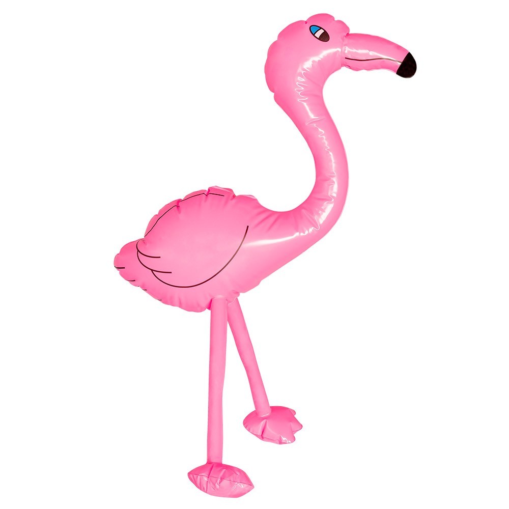 Flamant gonflable 60 cm – décoration fête et piscine
