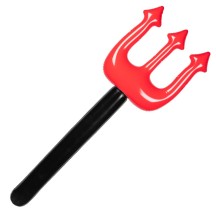 Fourche de diable gonflable 90 cm – accessoire Halloween