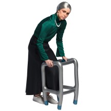 Déambulateur gonflable humoristique – accessoire fête et anniversaire