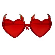Lunettes Accessoire Lovely Demon Cœur - 27719 - Lunettes fantaisie